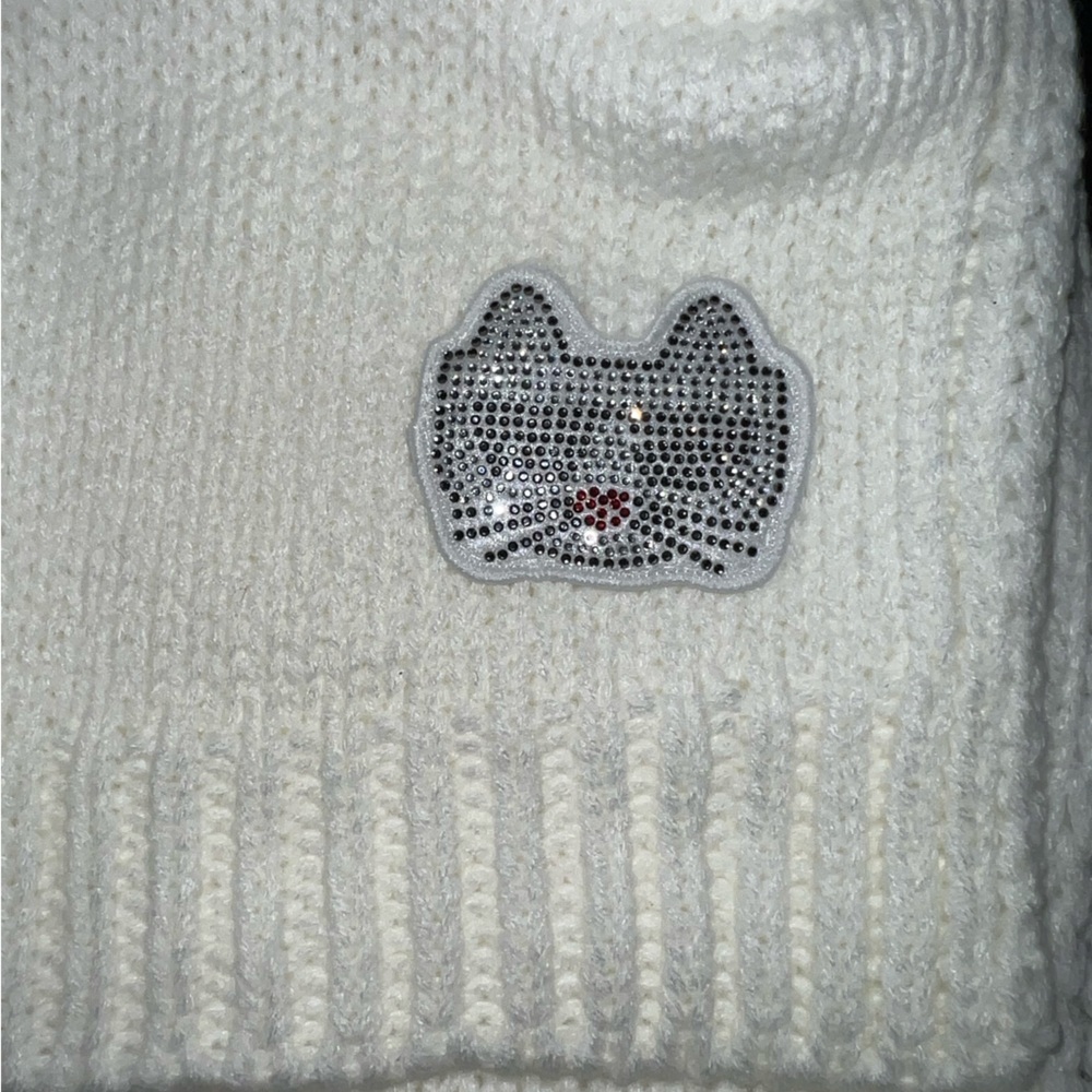 Karl Langerfeld Knit Scarf & Hat Set